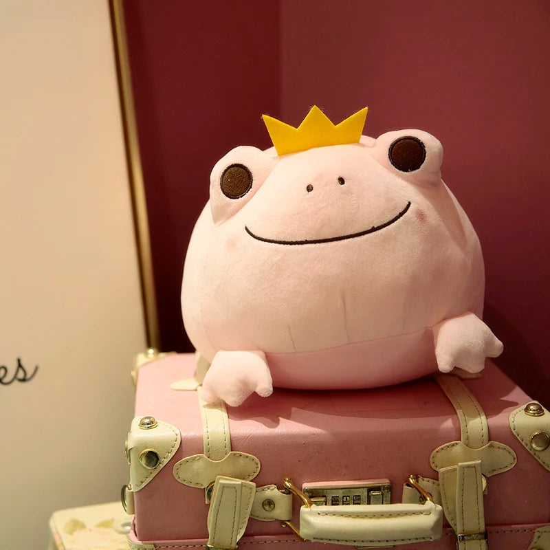 Cute Crown Frog Plush