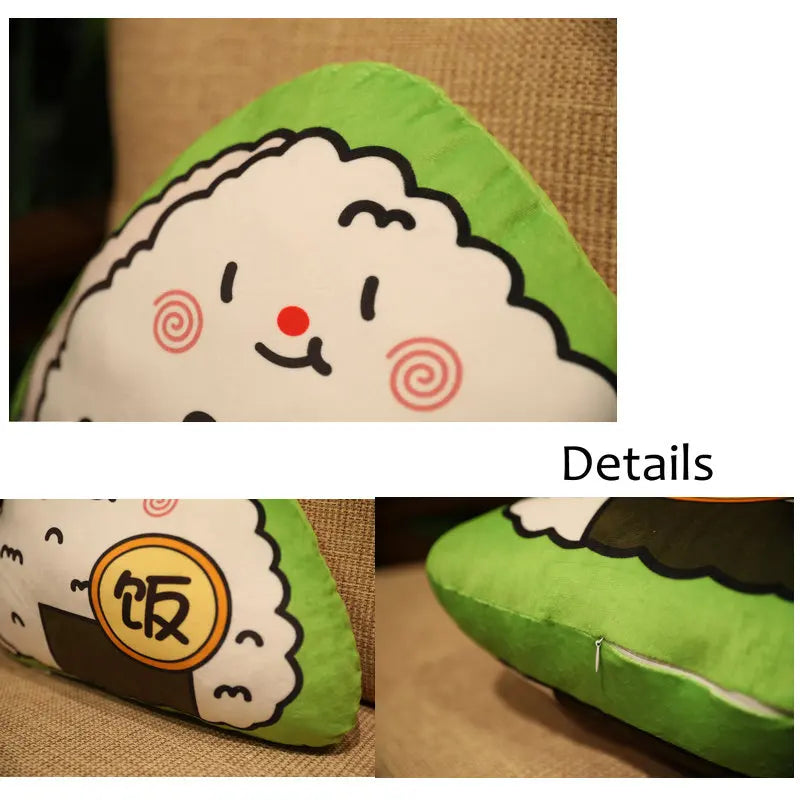 Printed Boba Cheese Sushi Toast Food Snack Plush