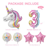 Rainbow Unicorn Theme Birthday Party Decorations