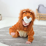 Animal King Lion Costume Jumpsuit Onesies