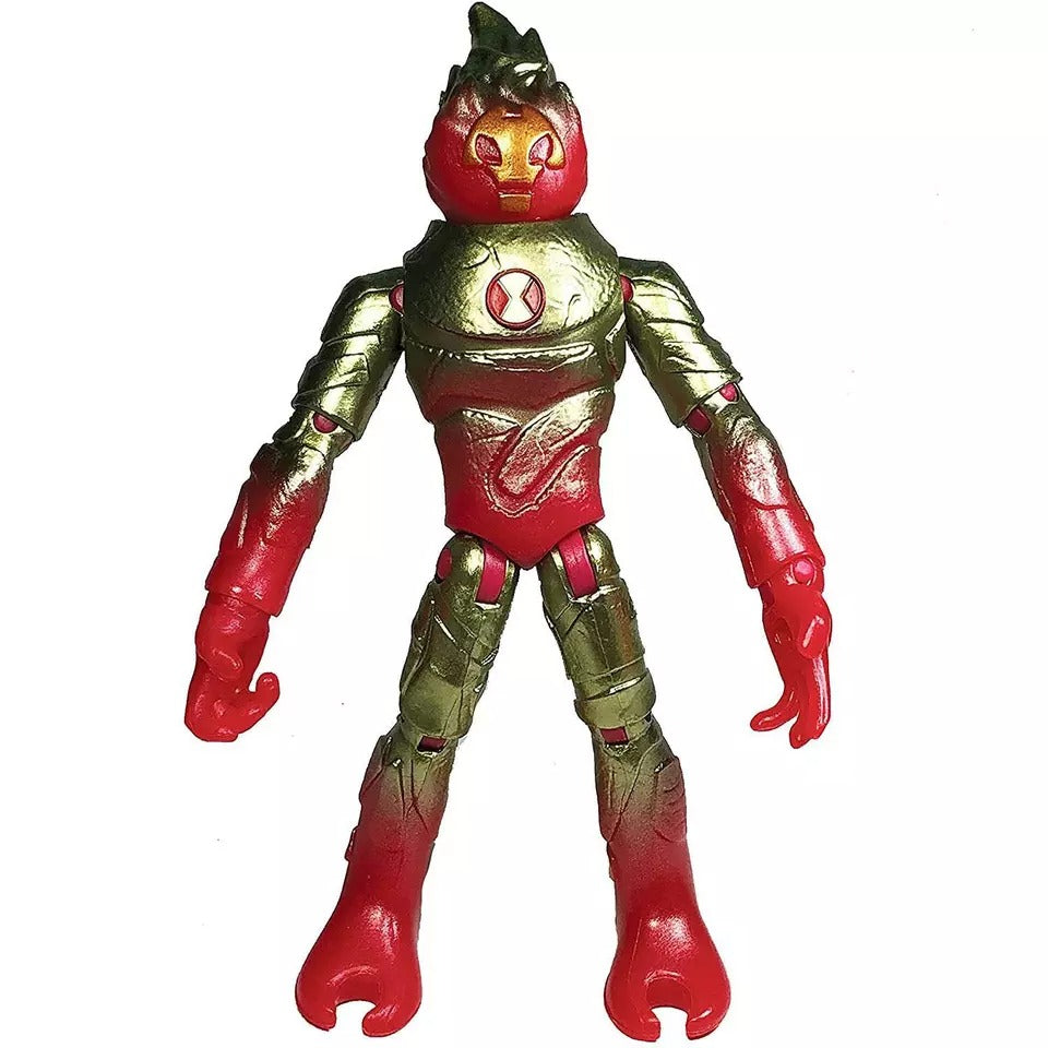 Ben 10 Omni-Metallic - Heatblast Action Figure