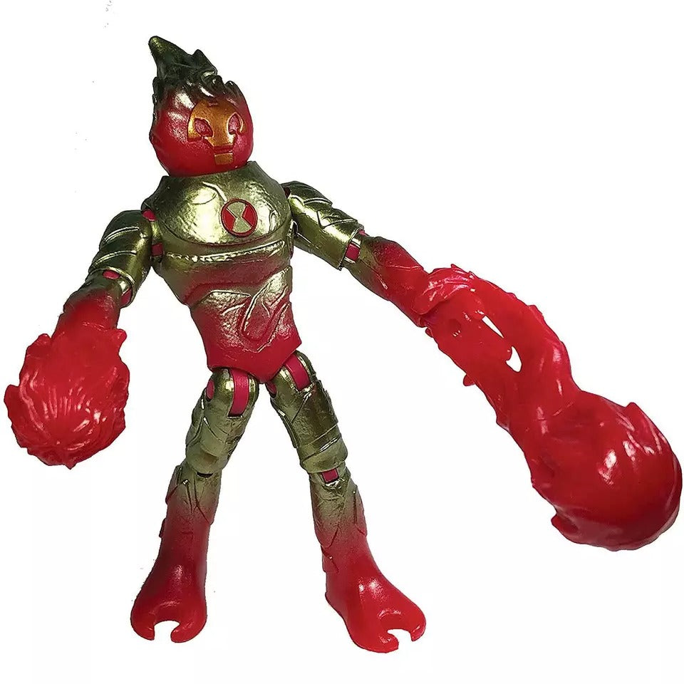 Ben 10 Omni-Metallic - Heatblast Action Figure