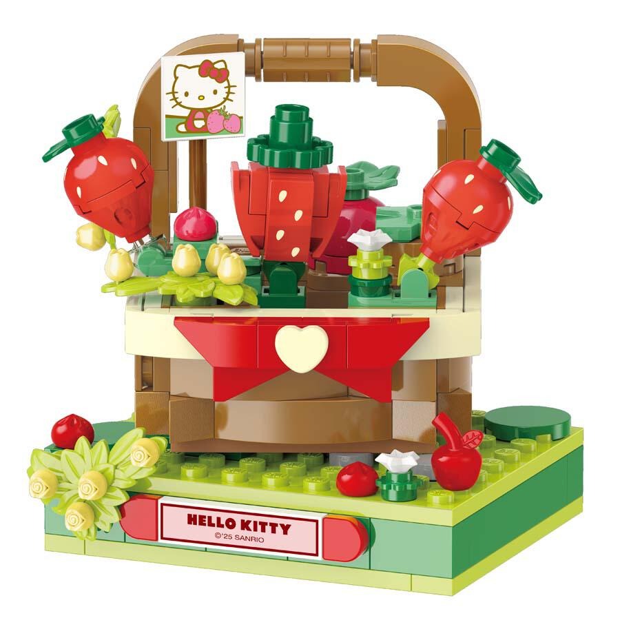 Keeppley Hello Kitty Strawberry Market