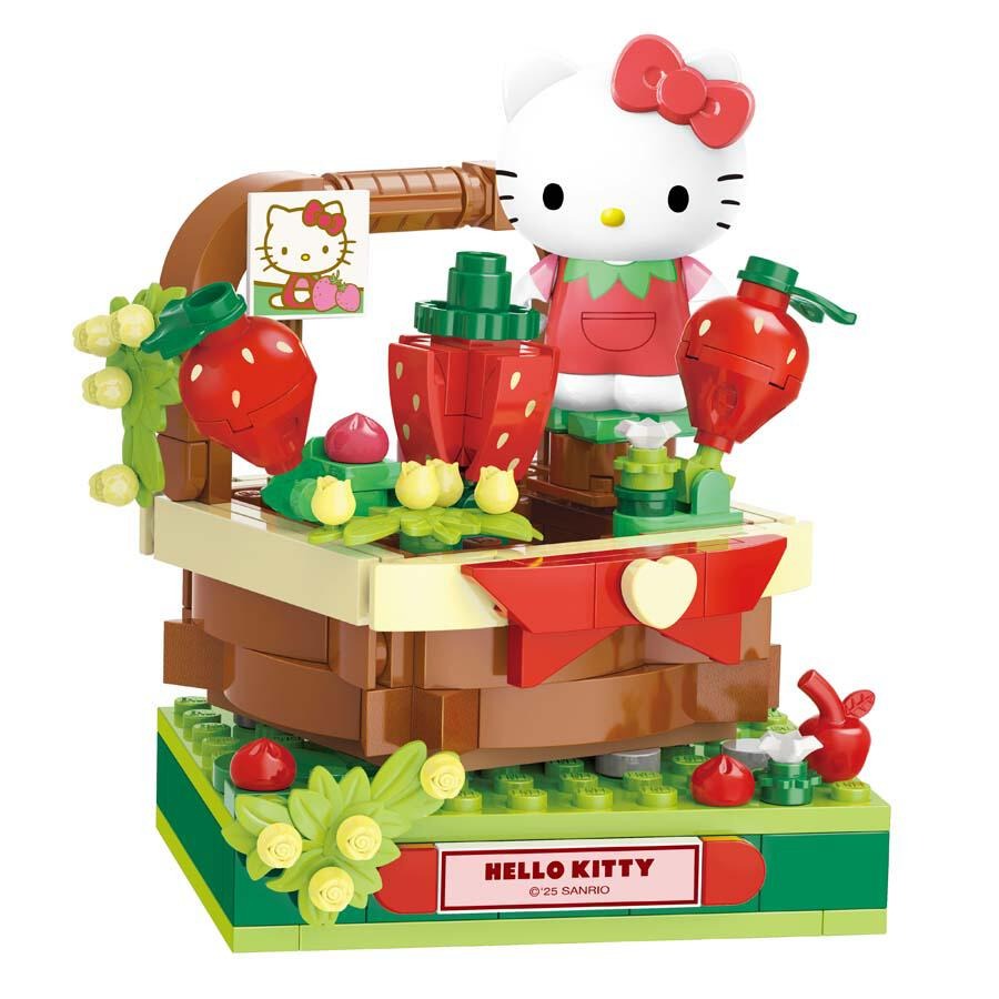 Keeppley Hello Kitty Strawberry Market