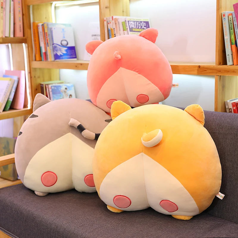 Corgis Dog Butt Plush Pillow