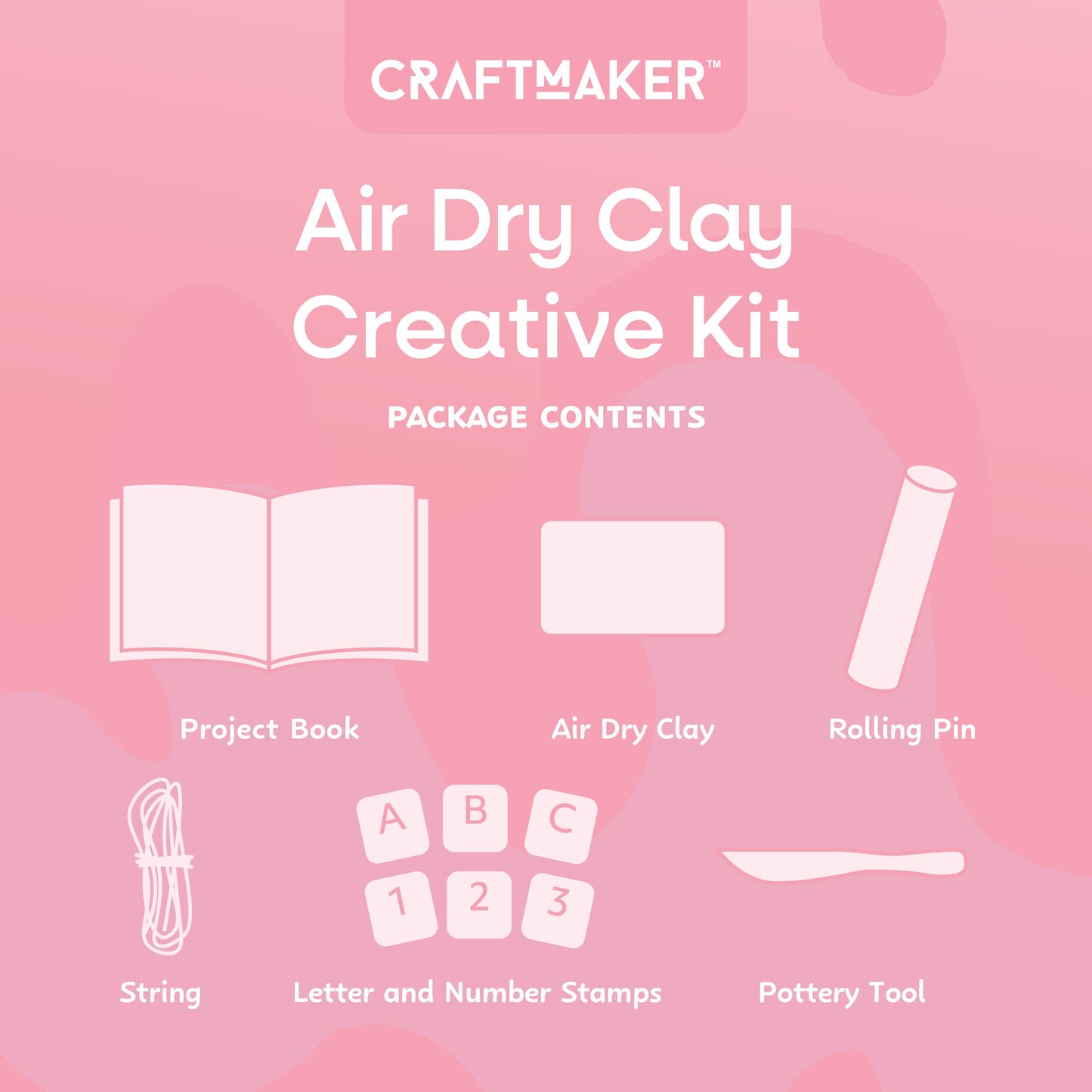 Hinkler Craft Maker Air Dry Clay