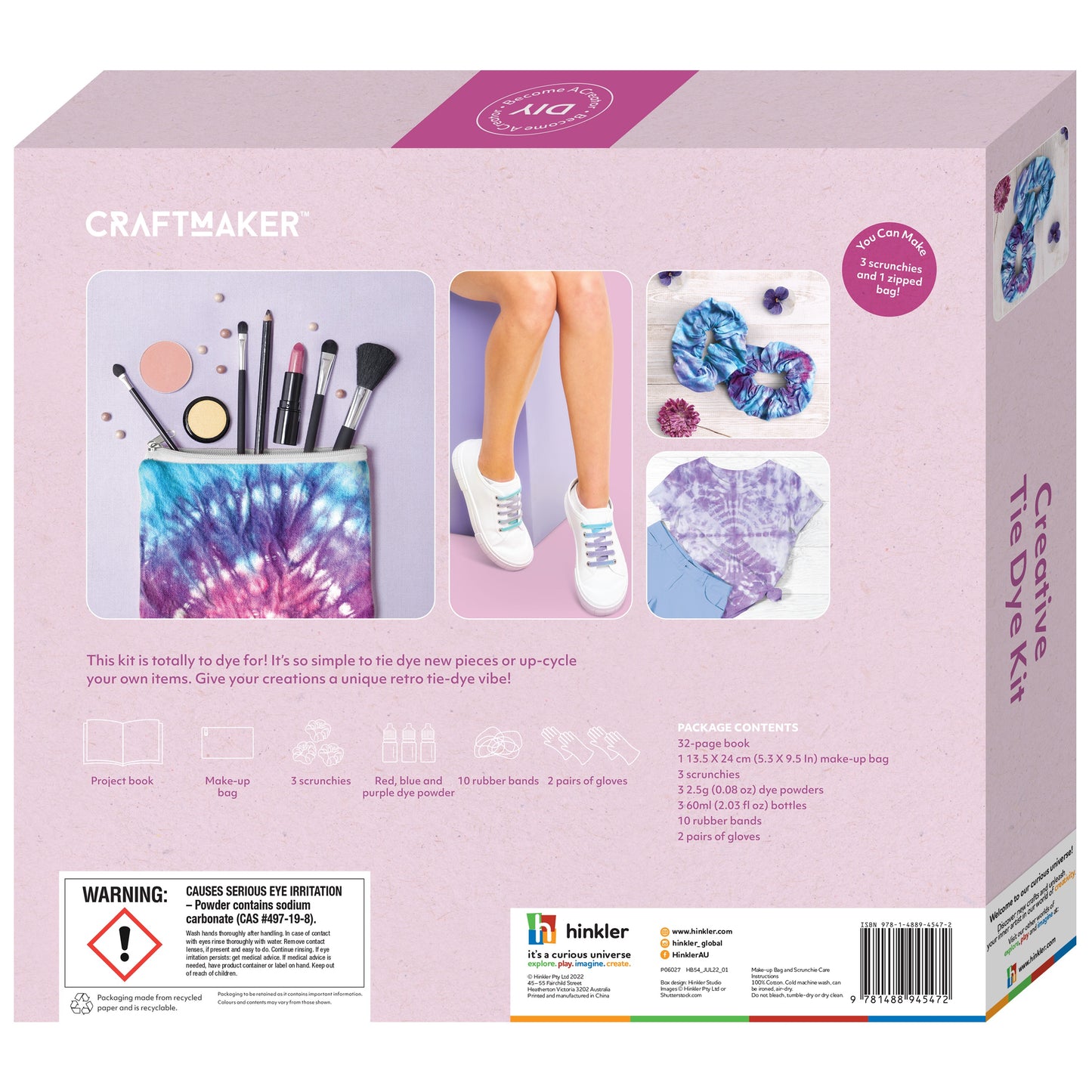 Hinkler Craft Maker Tie Die Kit