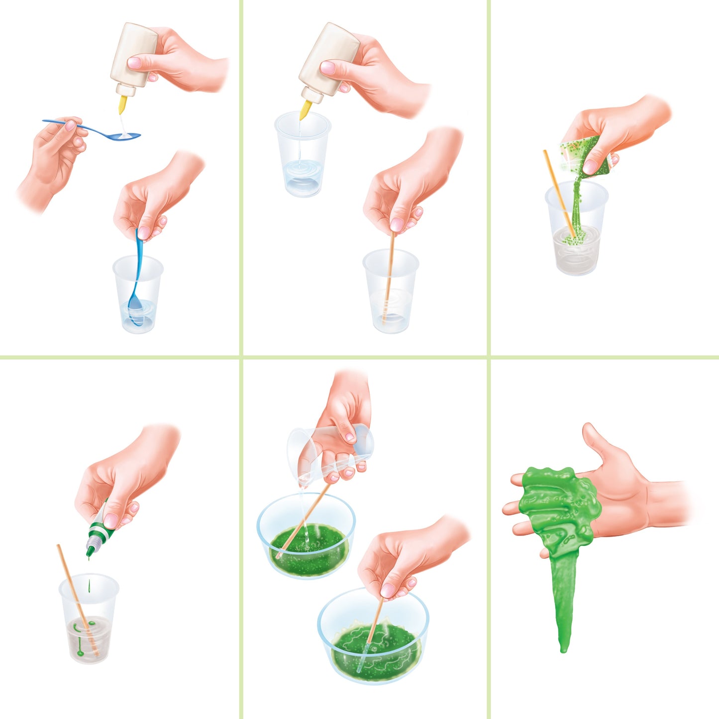 Hinkler Curious Universe Glow in the Dark Slime Lab