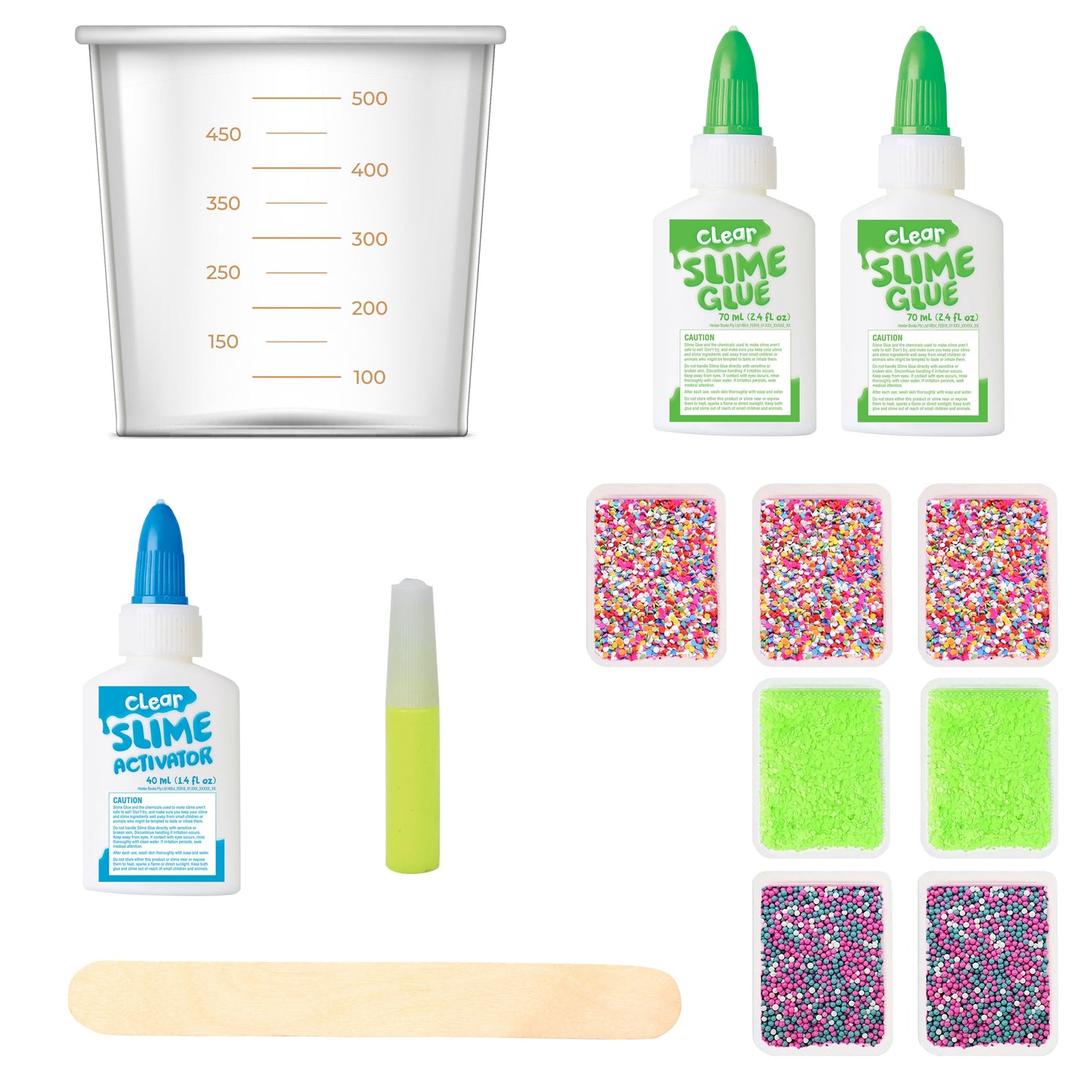 Hinkler Curious Universe Glow in the Dark Slime Lab