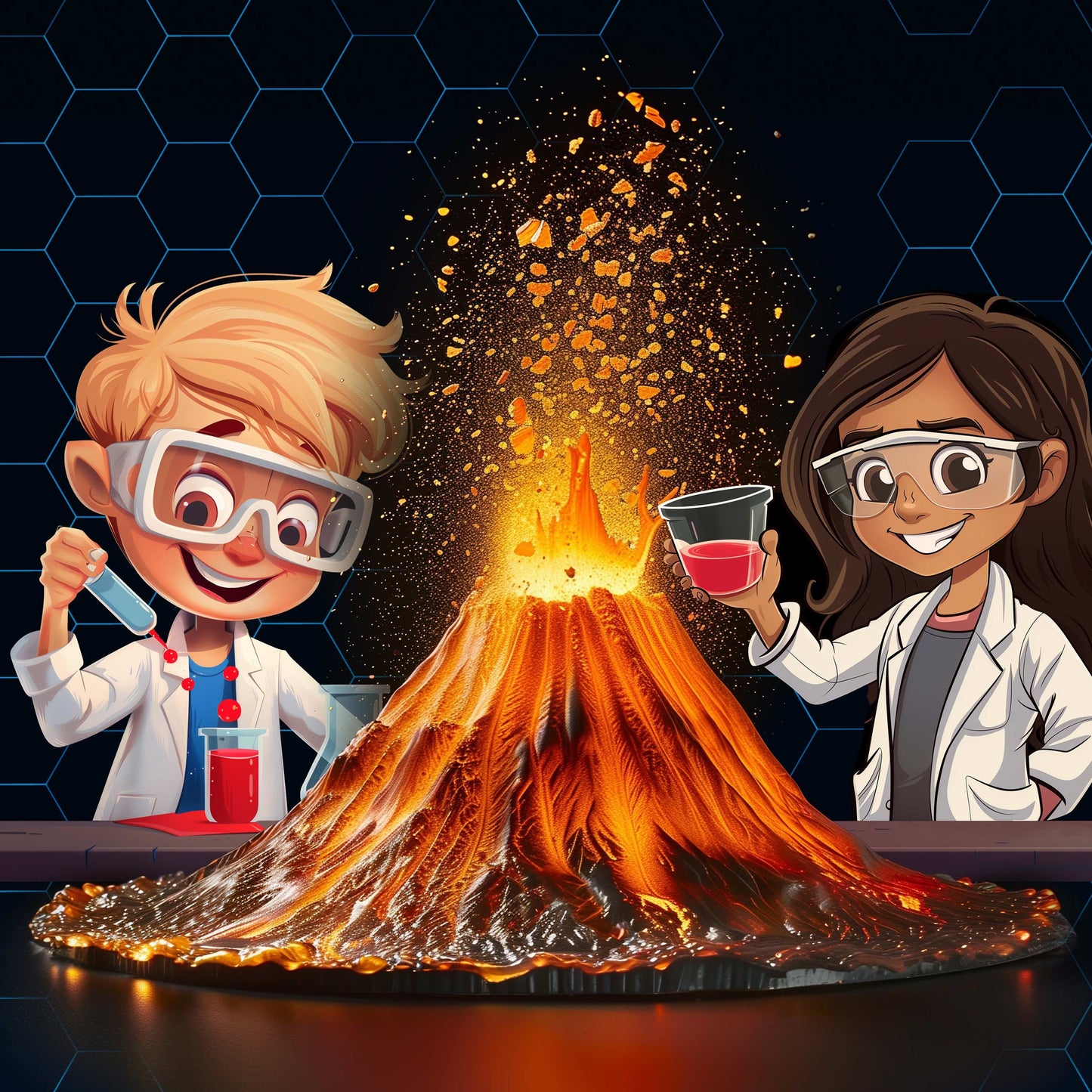 Hinkler Curious Universe Volcano Experiment Lab