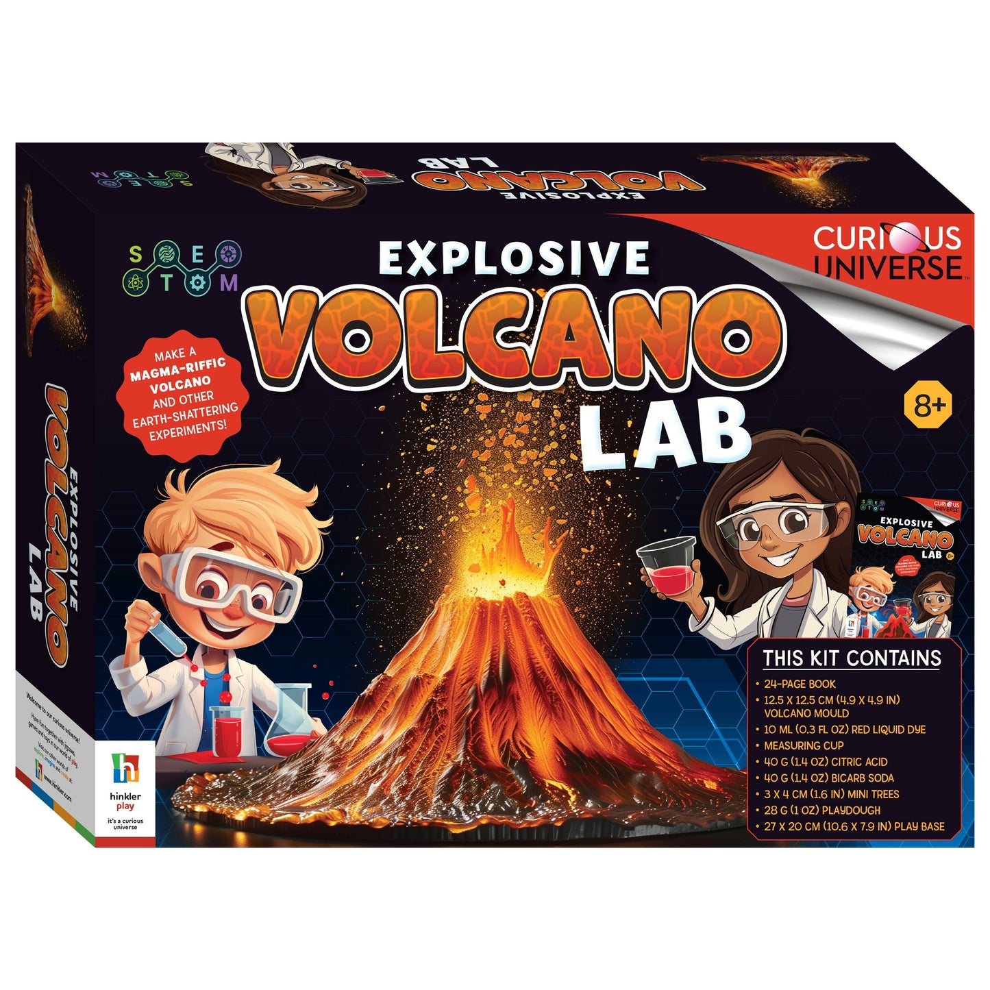 Hinkler Curious Universe Volcano Experiment Lab