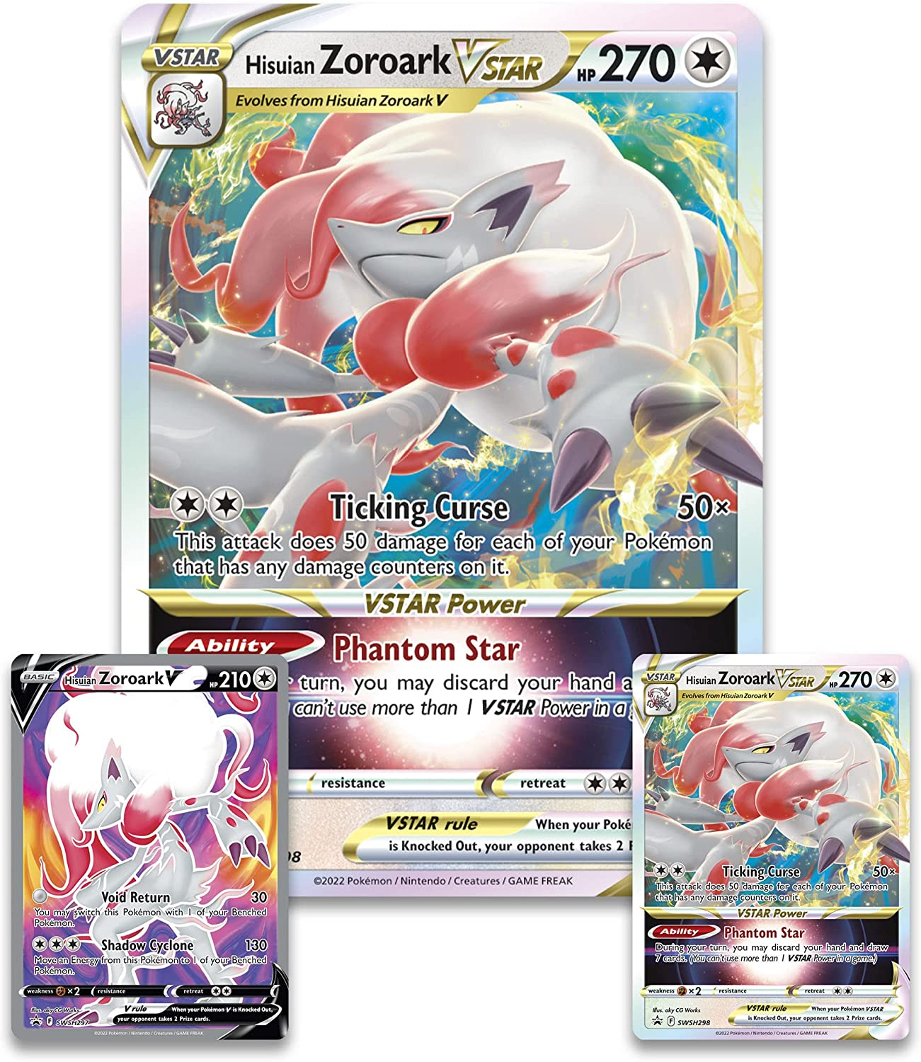 Pokemon Tcg - Hisuian Zoroark V Star Premium Collection Box