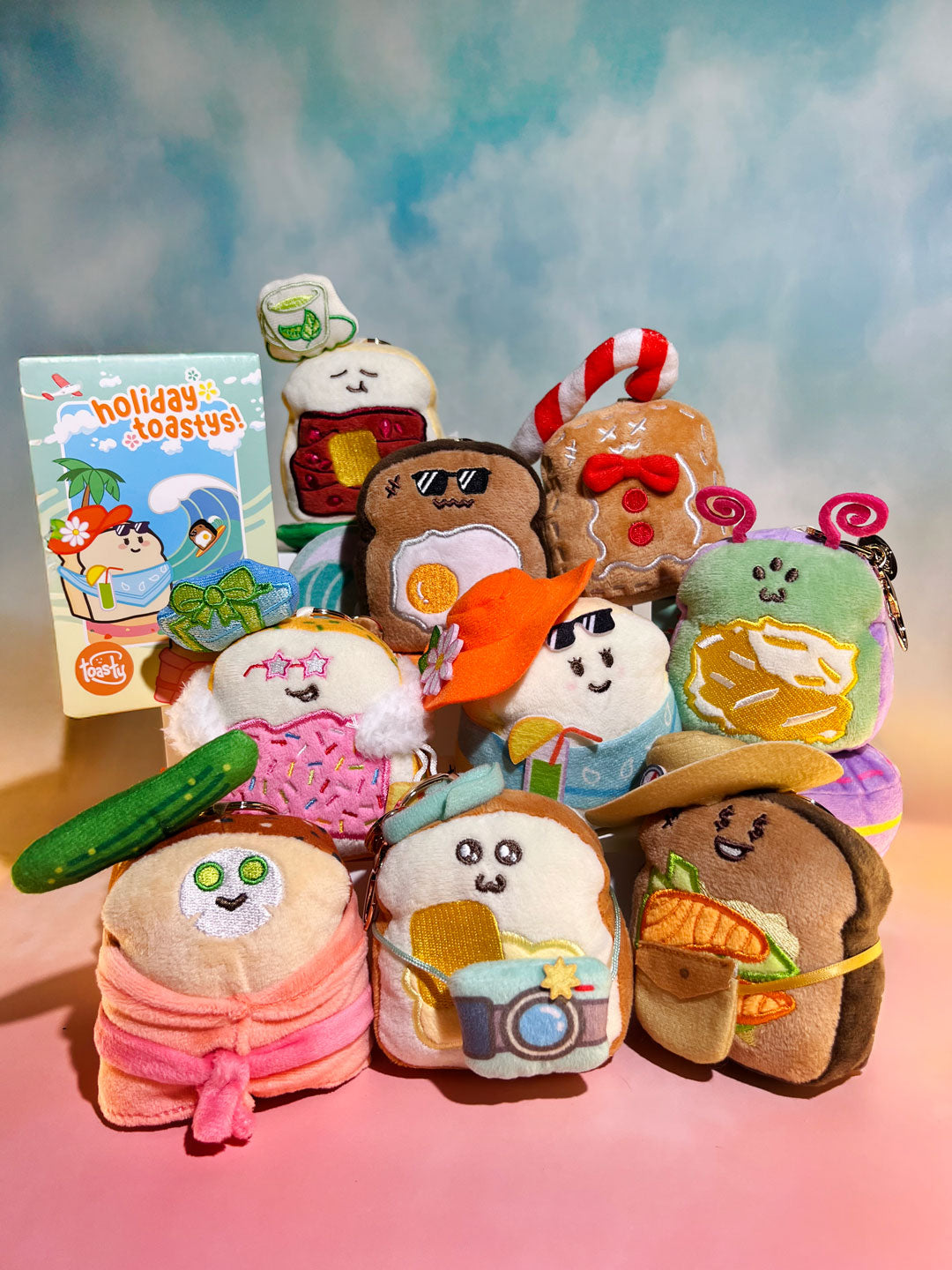 Holiday Toastys: Mystery Plush Series 2