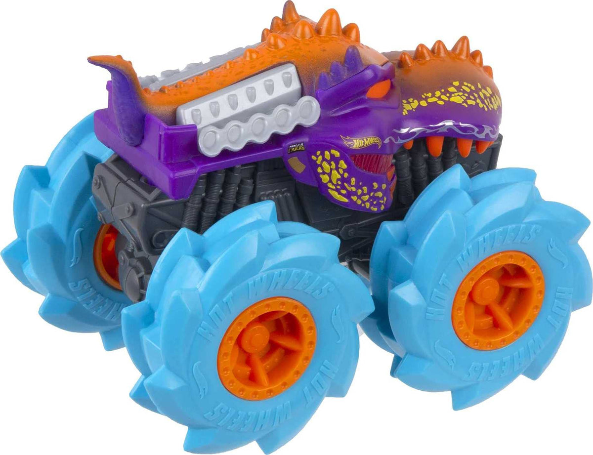 Hot Wheels Monster Truck 1:43 Scale New Rev Tredz Mega WRex