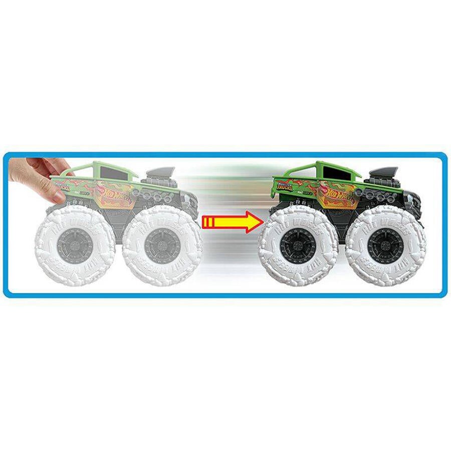 Hot Wheels Monster Truck 1:43 Scale New Rev Tredz Rodger Dodger