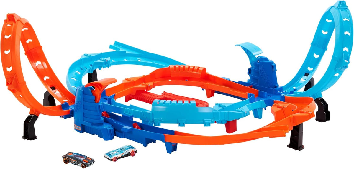 Hot Wheels Ultra Hots Blast Launch Face-Off Playset