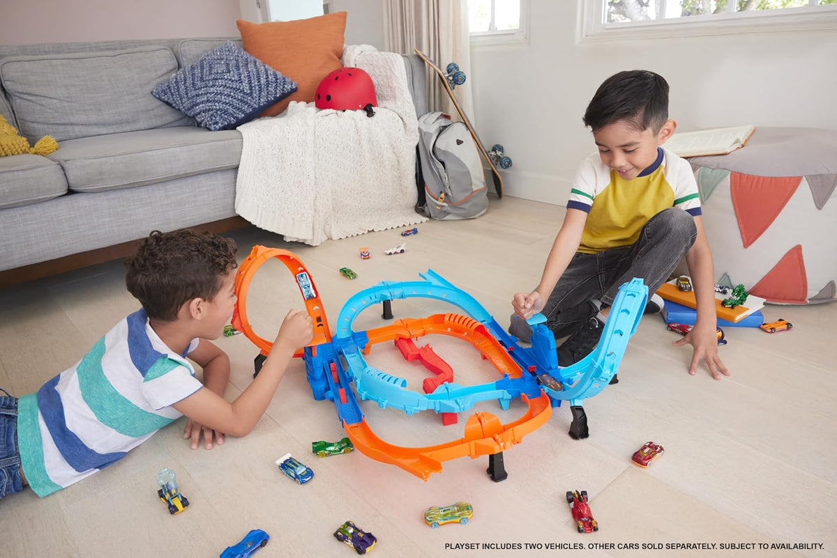 Hot Wheels Ultra Hots Blast Launch Face-Off Playset