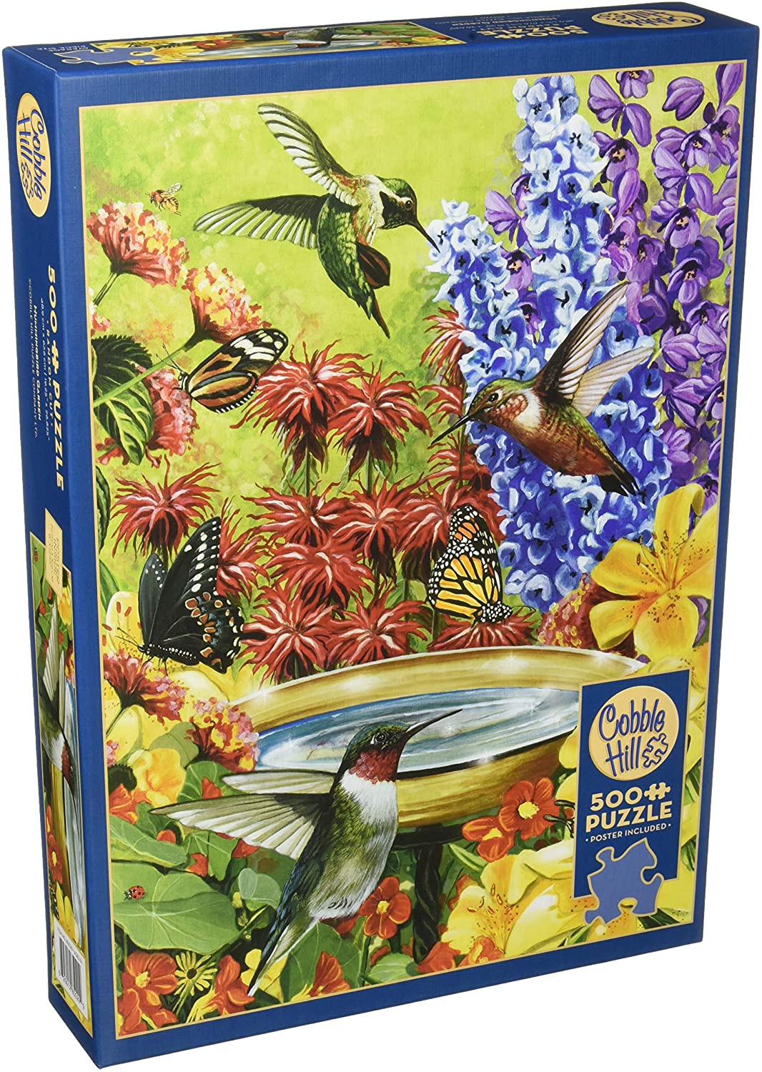 Cobble Hill Hummingbird Garden 500 Piece Jigsaw Puzzle