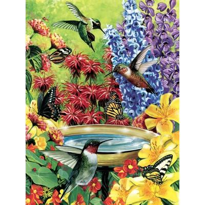 Cobble Hill Hummingbird Garden 500 Piece Jigsaw Puzzle