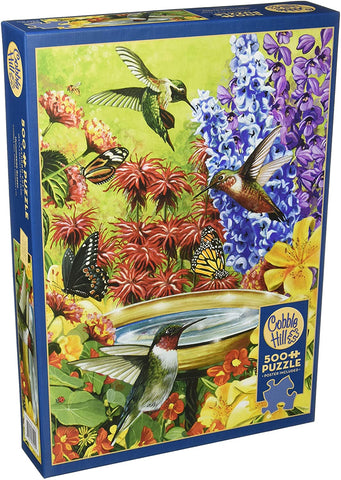 Cobble Hill Hummingbird Garden 500 Piece Jigsaw Puzzle