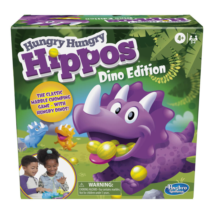 Hungry Hippos Dino Edition Game Hasbro Gaming