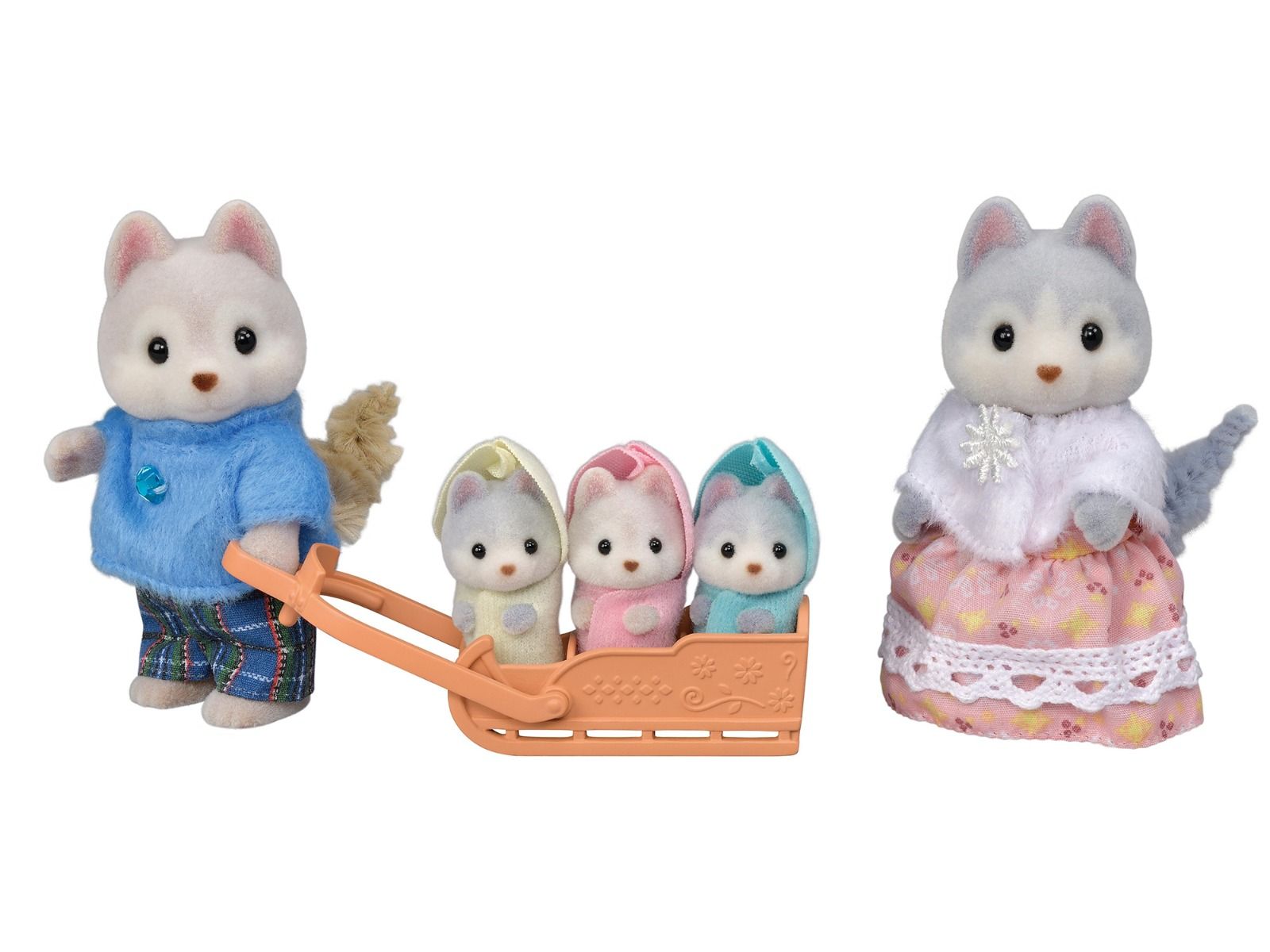 Sylvanian Families Husky Family - Free Gift