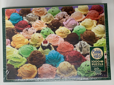 Cobble Hill Ice Cream 1000 Piece Jigsaw Puzzle