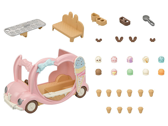 Sylvanian Families Ice Cream Van - Free Gift