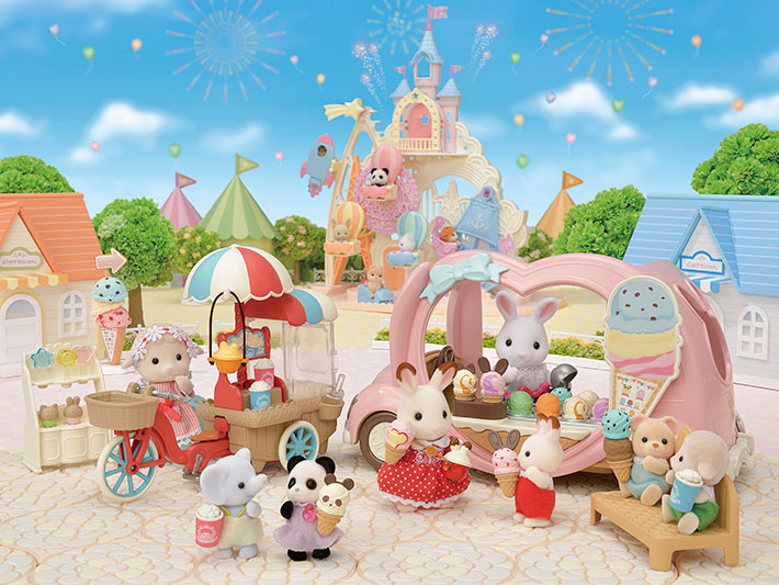 Sylvanian Families Ice Cream Van - Free Gift