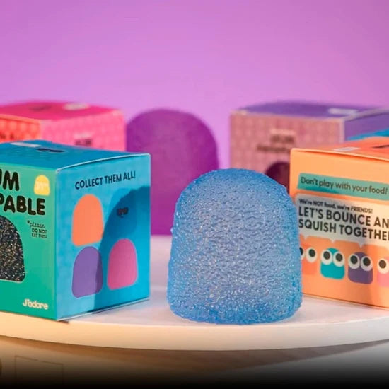 J'adore Textured Gumdrop Squishy