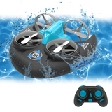 Jjrc H101 Quadcopter Hovercraft Rc 3 In 1 Drone - Blue