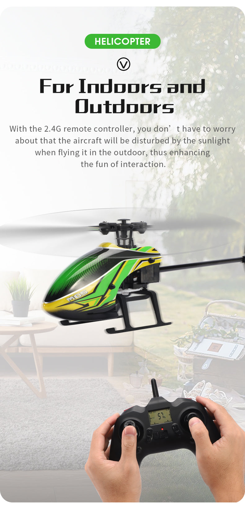 Jjrc M05 2.4G Rc Helicopter