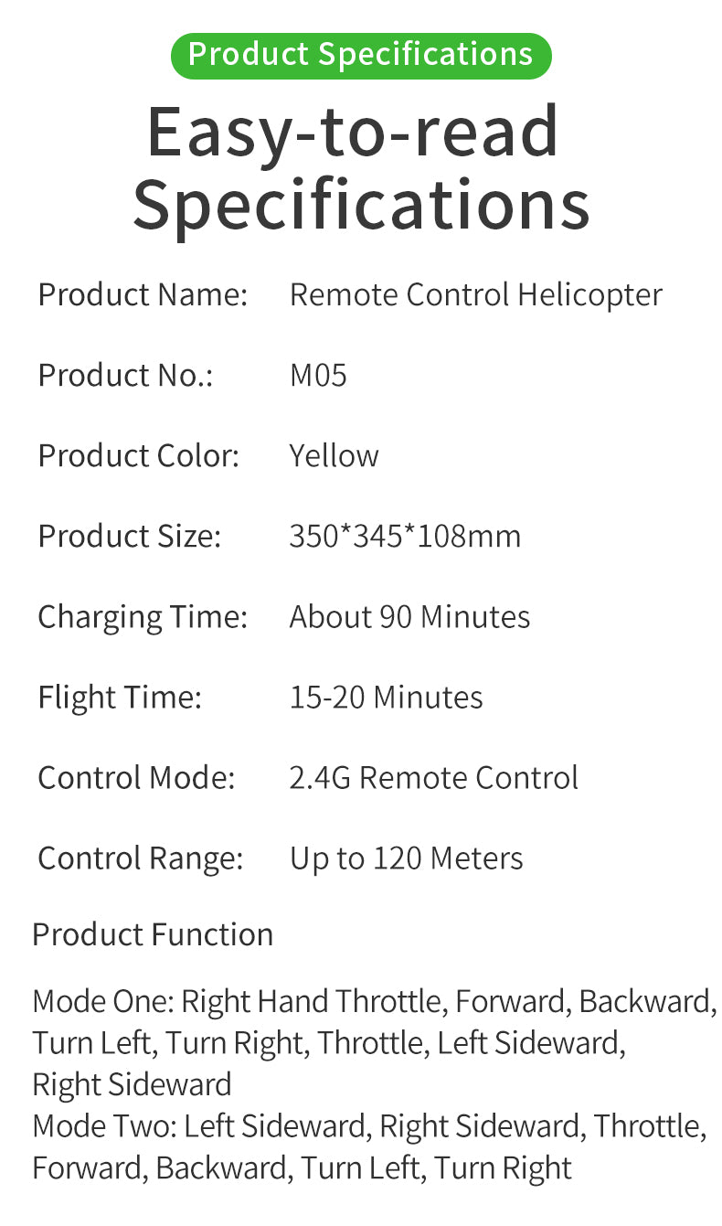 Jjrc M05 2.4G Rc Helicopter