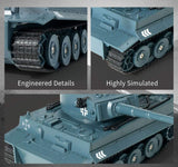 Jjrc Q85 1/30 2.4G Battle Rc Tank Vehicle - Blue