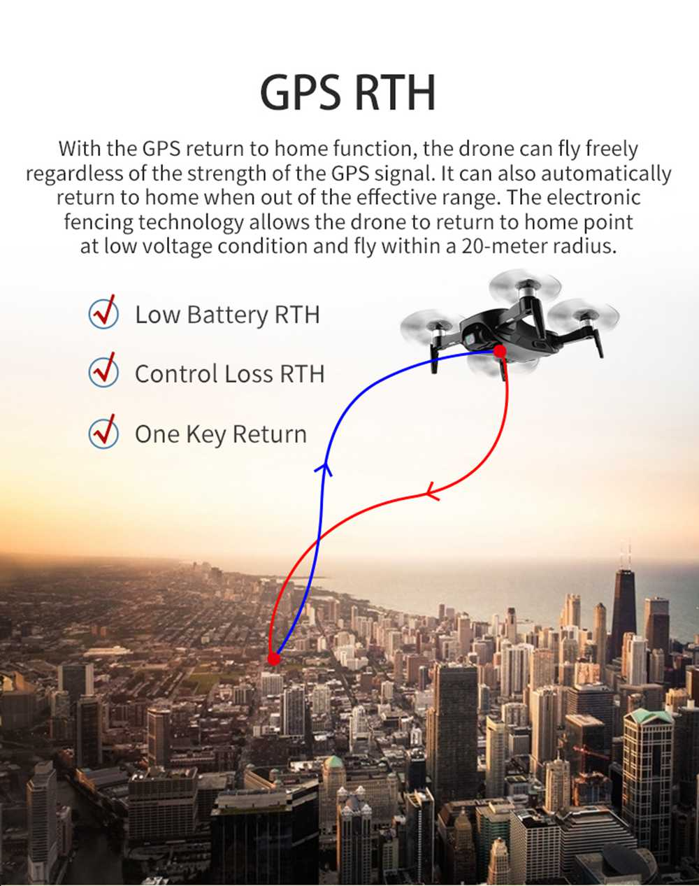 Jjrc X12 Gps 5G Wifi 4K Hd Camera 3-Axis Gimbal Ultra-Sonic Altitude Hold Optical Rc Drone