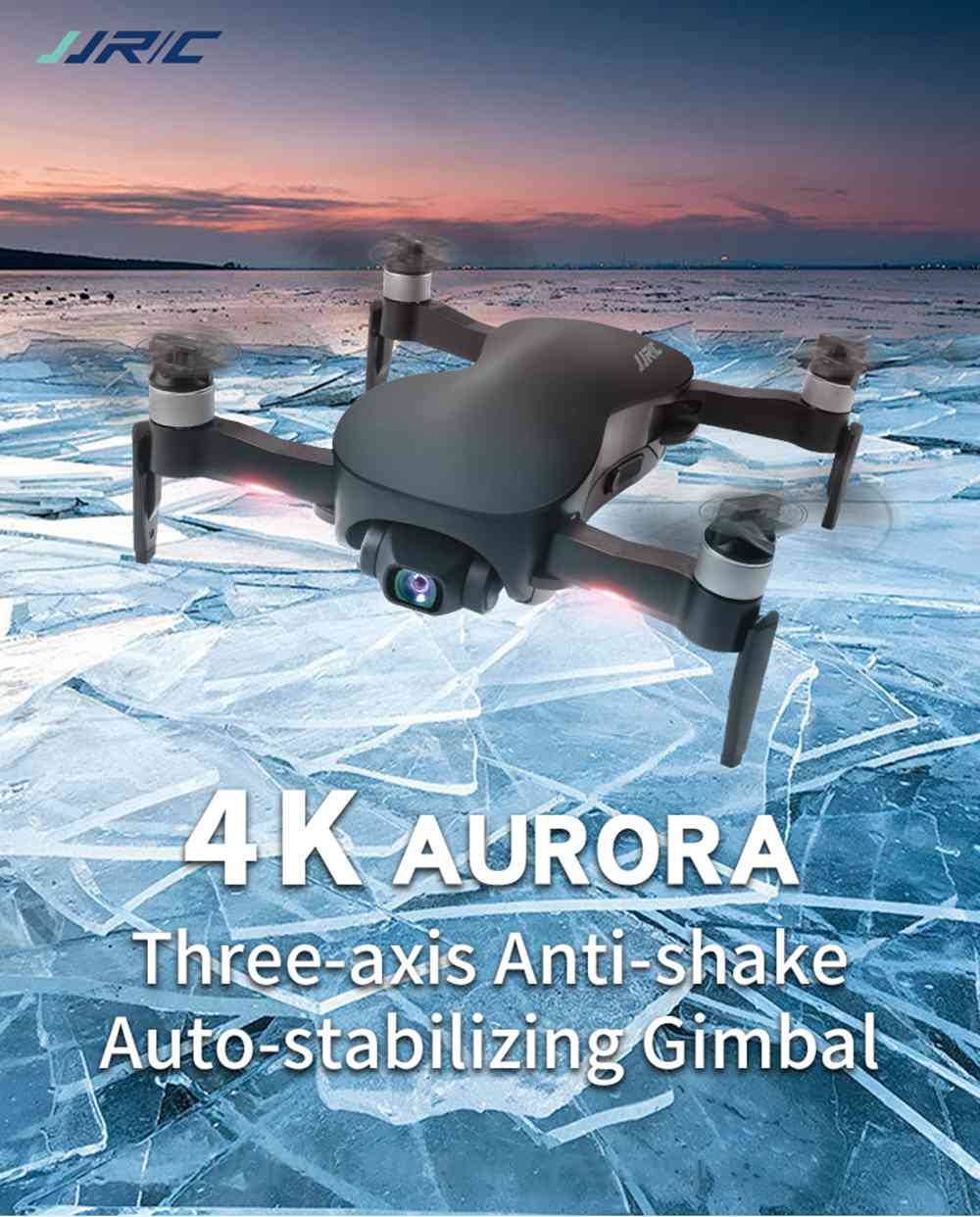 Jjrc X12 Gps 5G Wifi 4K Hd Camera 3-Axis Gimbal Ultra-Sonic Altitude Hold Optical Rc Drone