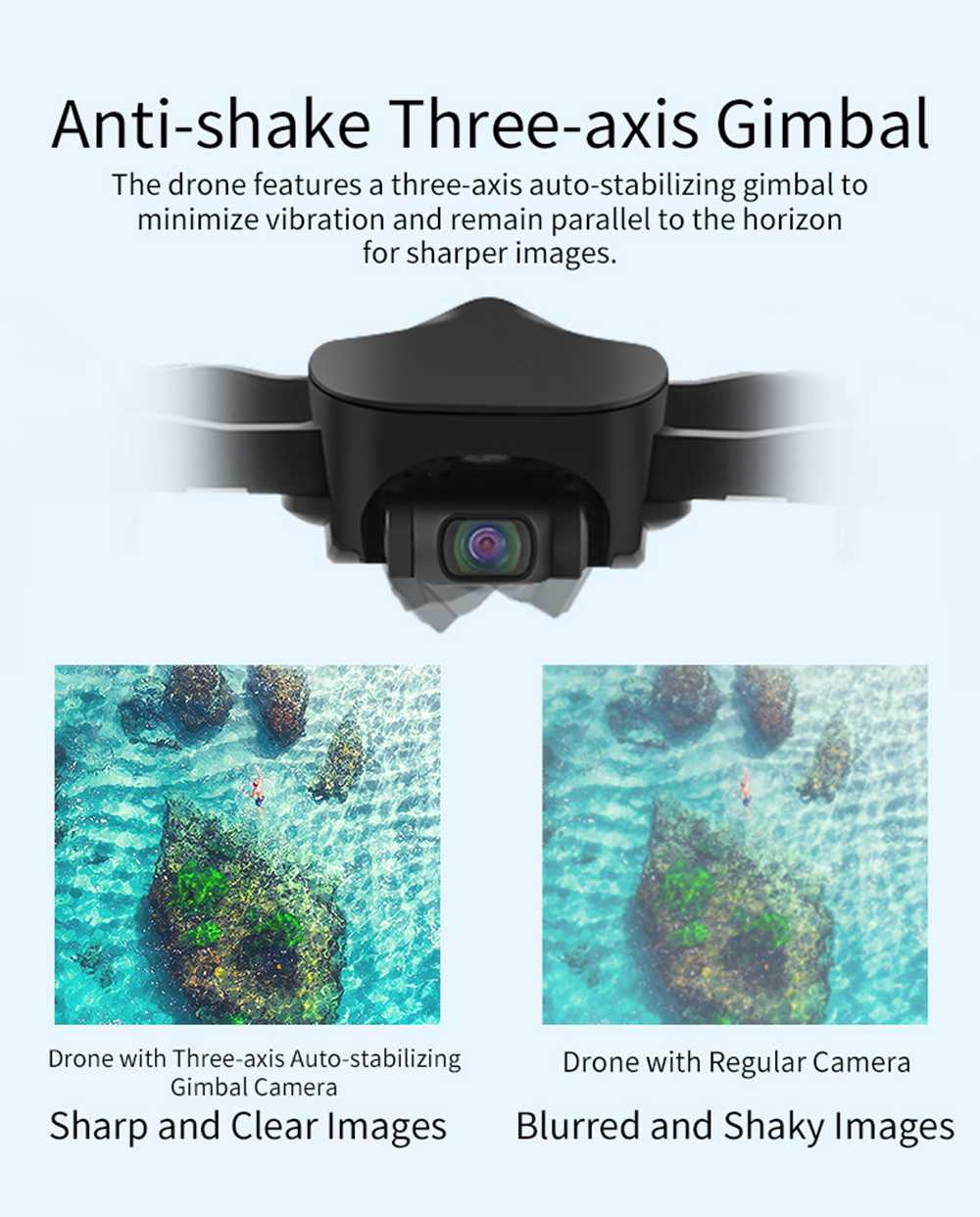 Jjrc X12 Gps 5G Wifi 4K Hd Camera 3-Axis Gimbal Ultra-Sonic Altitude Hold Optical Rc Drone