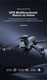 Jjrc X19 Pro Two-Axis Gimbal Brushless 4K Hd Aerial Camera