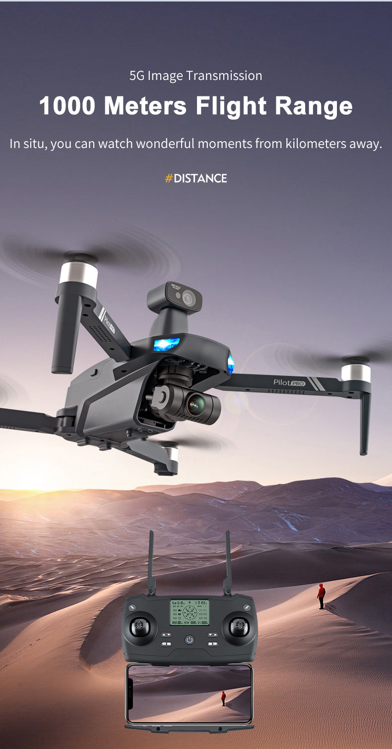 Jjrc X19 Pro Two-Axis Gimbal Brushless 4K Hd Aerial Camera