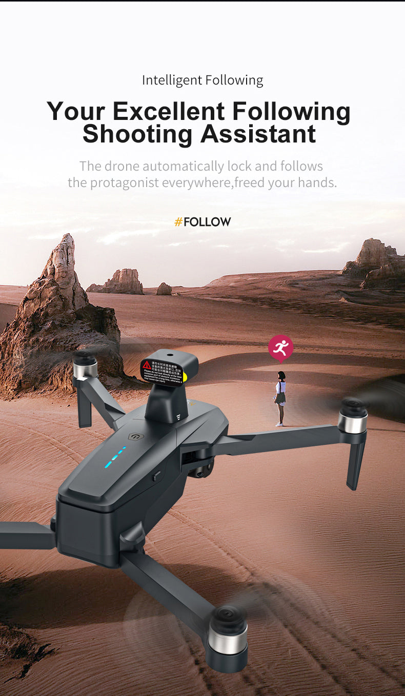 Jjrc X19 Pro Two-Axis Gimbal Brushless 4K Hd Aerial Camera