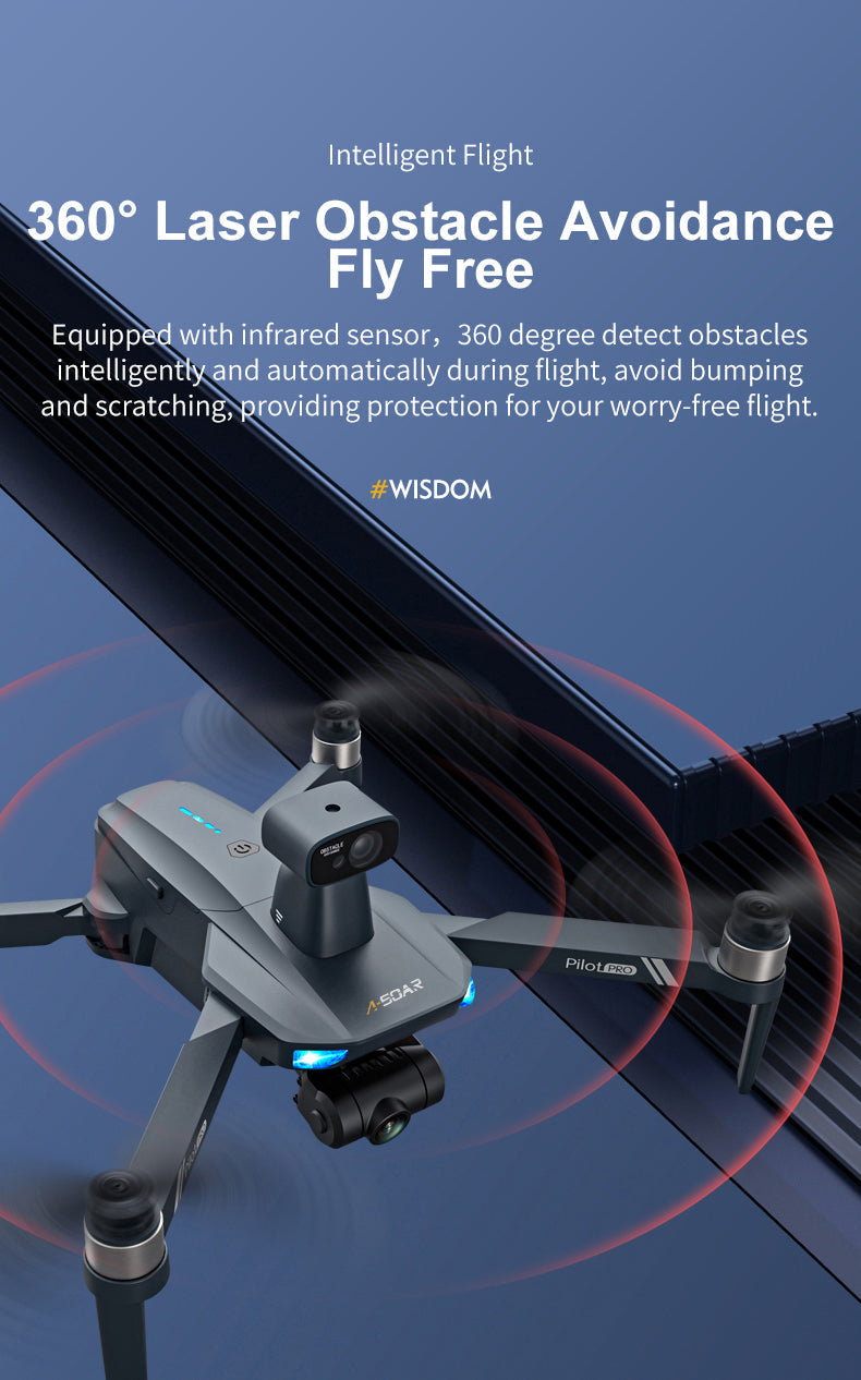 Jjrc X19 Pro Two-Axis Gimbal Brushless 4K Hd Aerial Camera