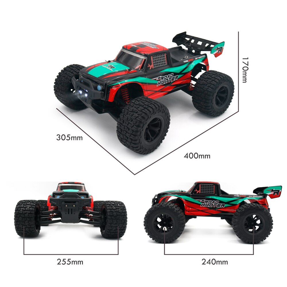 Jjrc Q123 1:10 4Wd 48Km/h Rc High Speed Car - Black