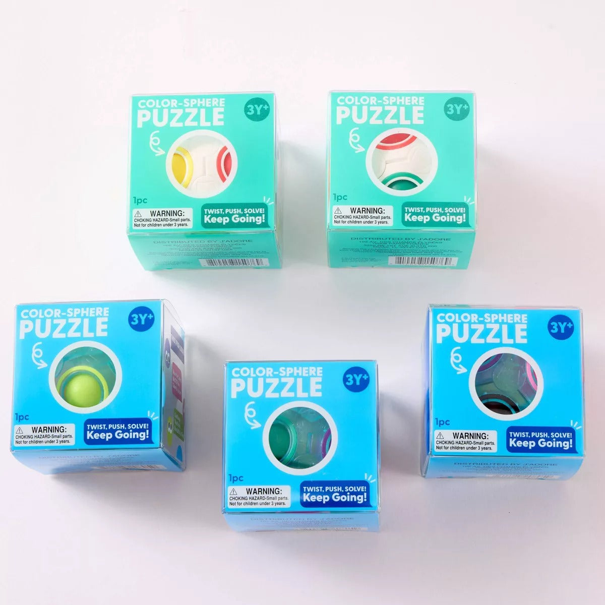 J'Adore Magic Rainbow Ball White