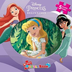 My First Puzzle Book: Disney Princess Beginnings