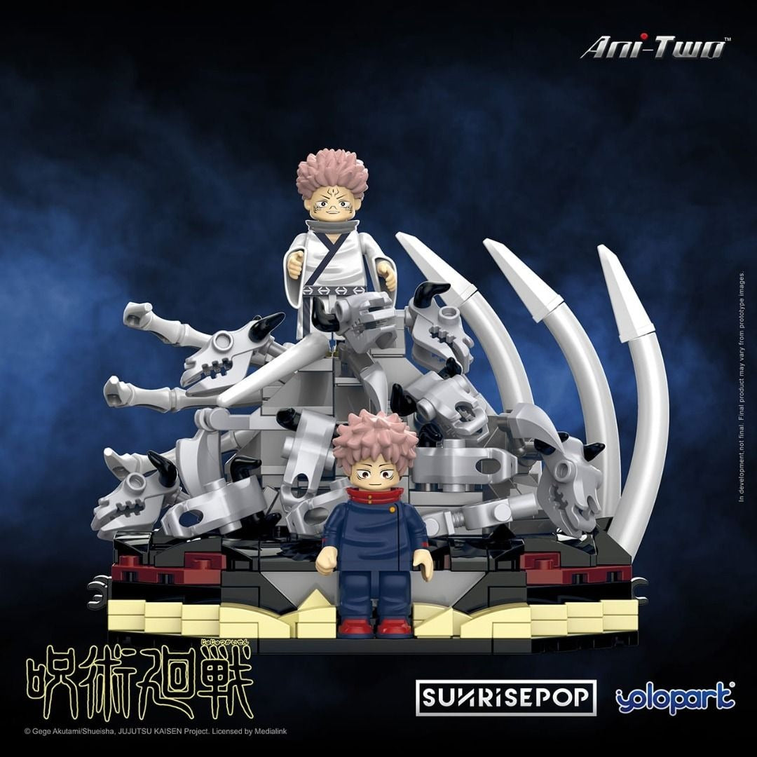 Jujutsu Kaisen Bricks Scene 01 Sakuna and Itadori