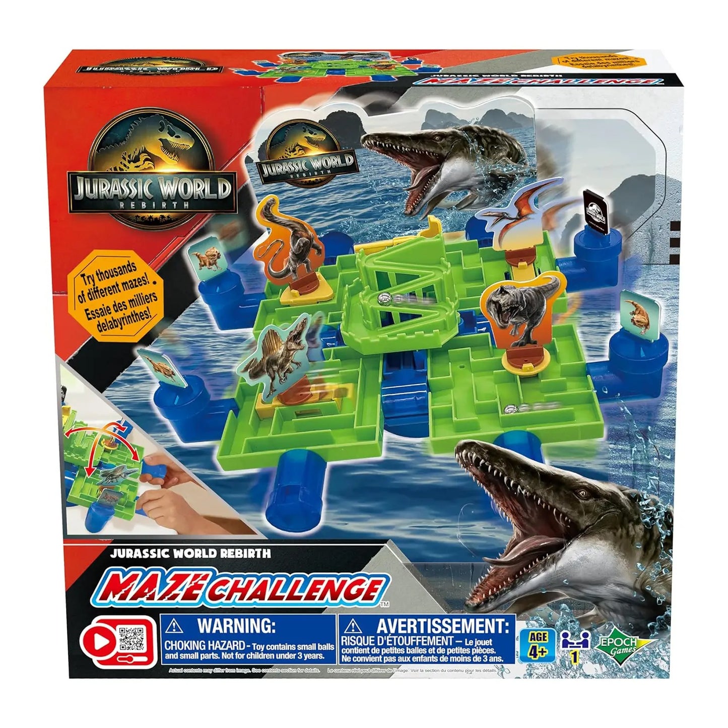 Jurassic World Maze Game The Movie