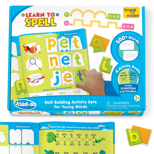Learn to Spell Reusable Word-Building Activity