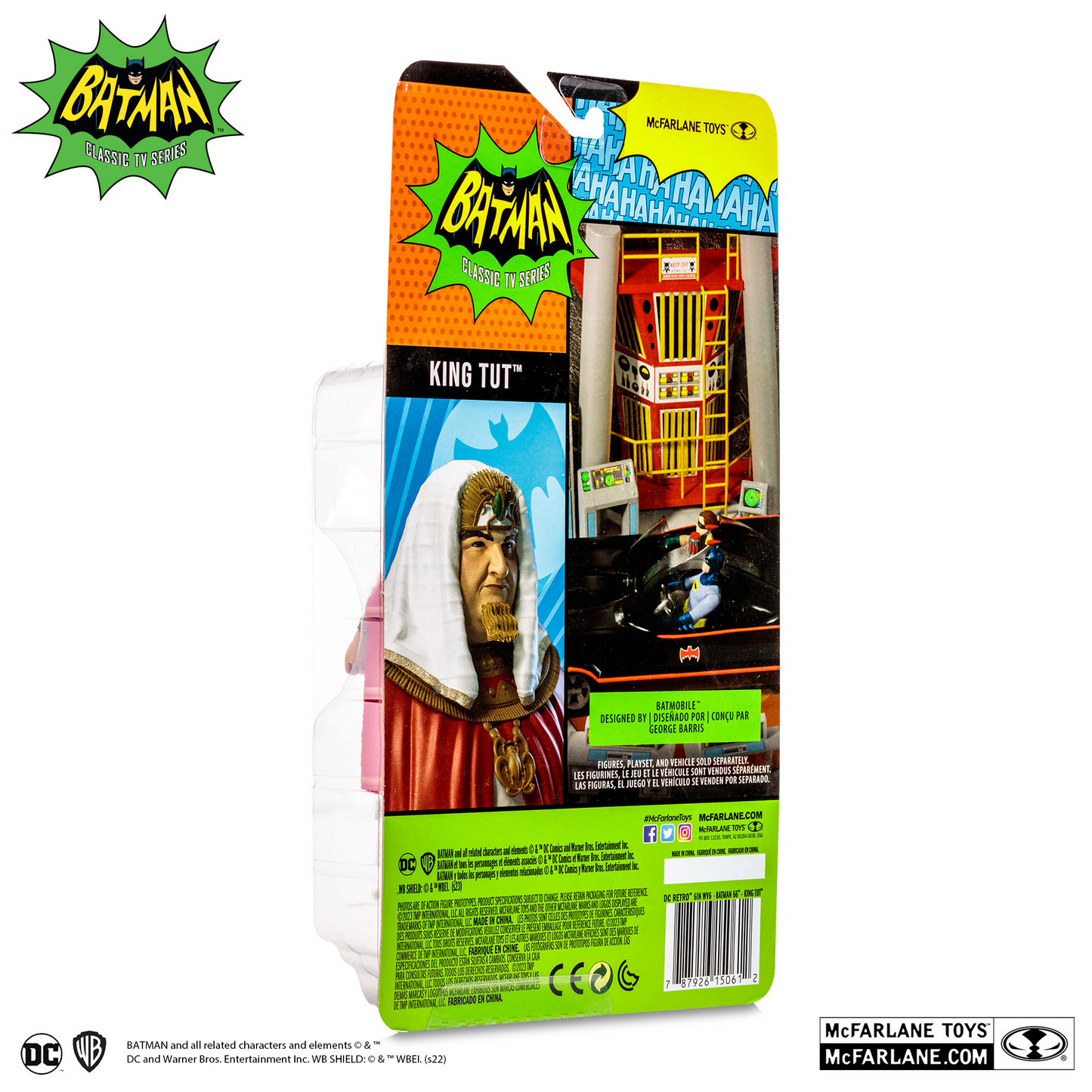 Mcfarlane Dc Retro Batman 66 6 Inch Figure - King Tut