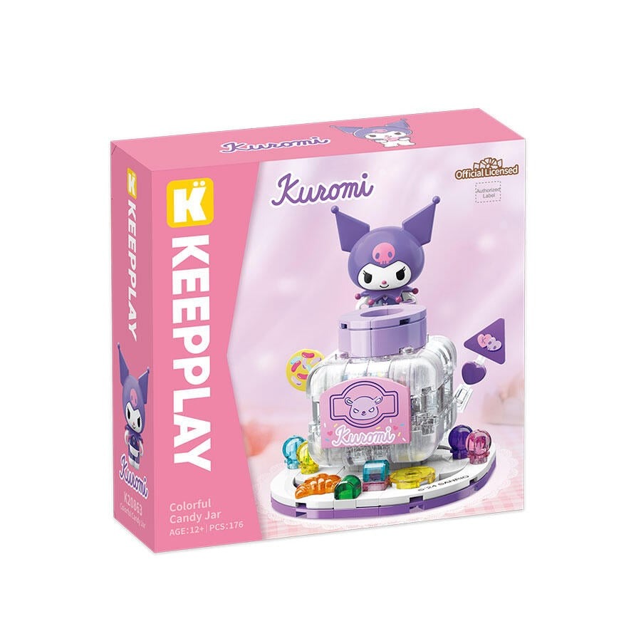Keeppley Kuromi Colourful Candy Jar