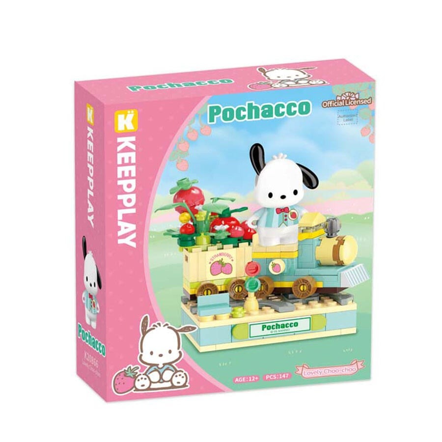 Keeppley Pochacco Strawberry Express